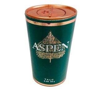 Vintage Aspen Talc Powder by Coty for Men 2.0 oz New No Box